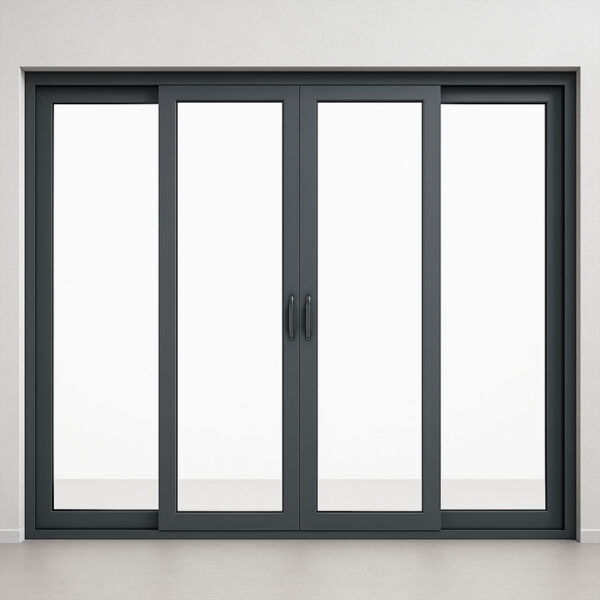 Cửa đi 4 cánh mở trượt Xingfa hệ A115