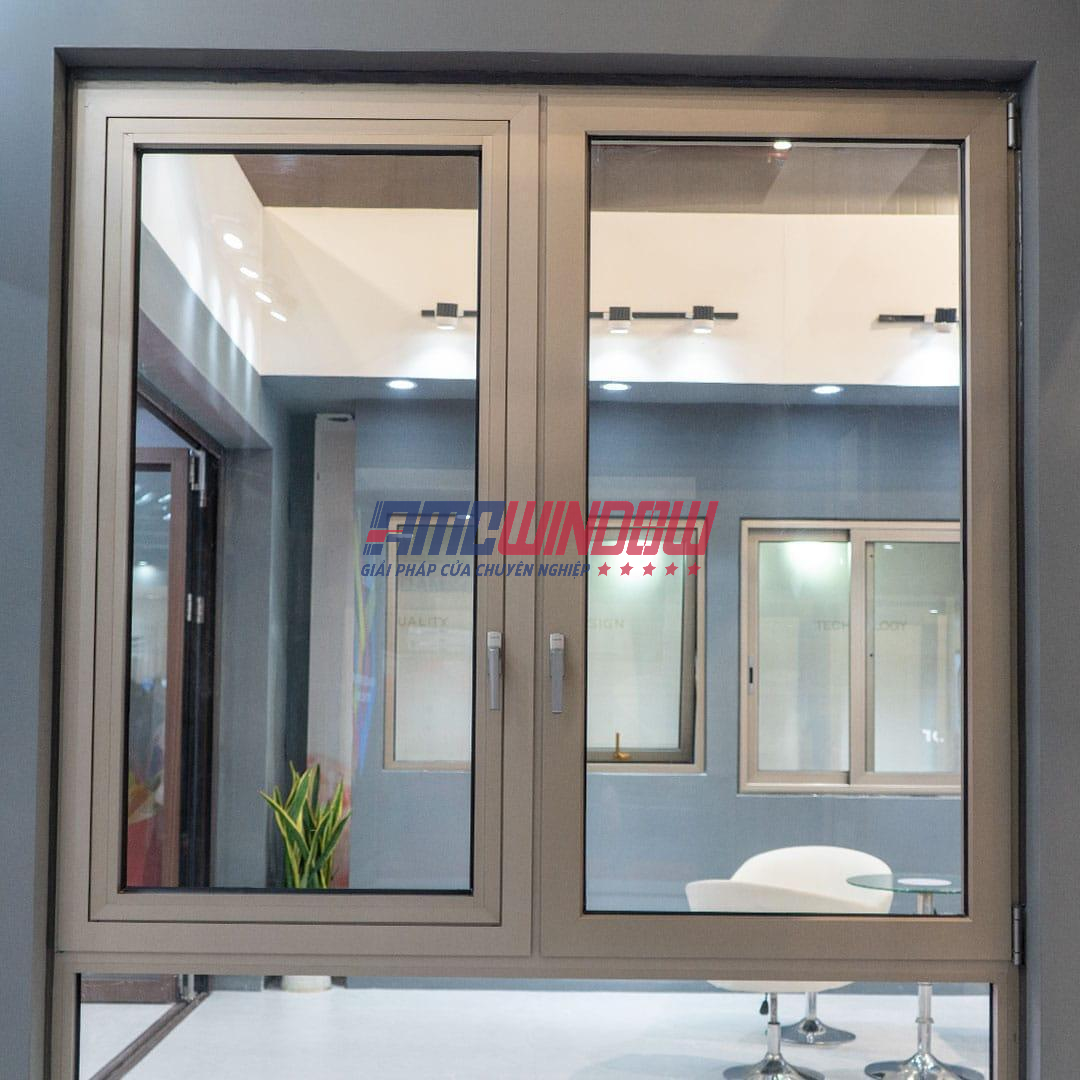 Cửa sổ mở quay nhôm Xingfa Class A hệ A65